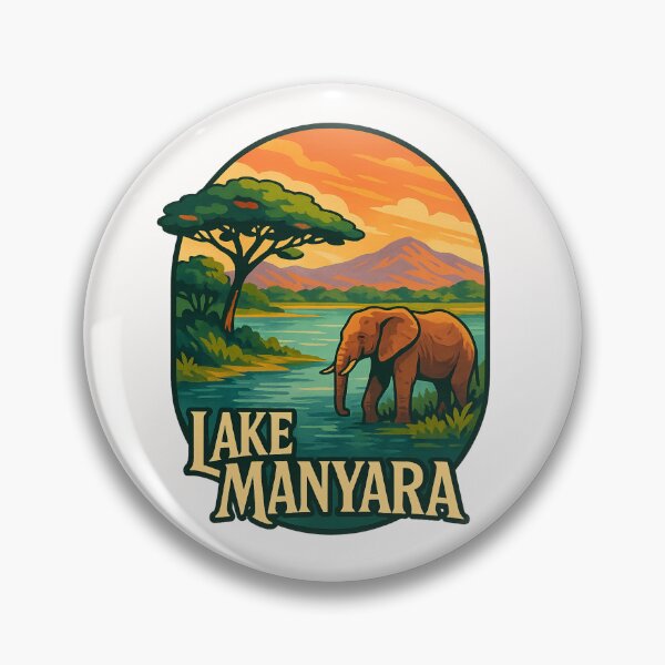 Item preview, Lake Manyara Elephant and Sunset Tanzania designed and sold by Places On Earth.