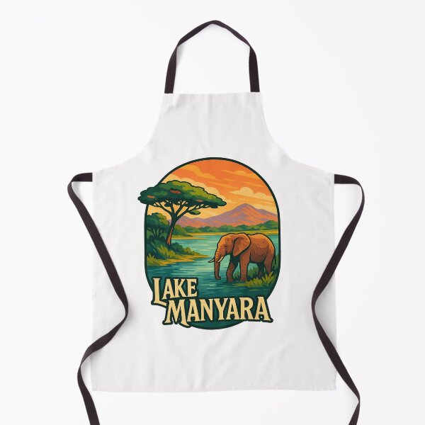 Item preview, Lake Manyara Elephant and Sunset Tanzania designed and sold by Places On Earth.
