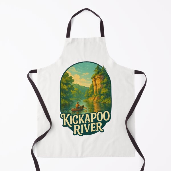 Item preview, Kickapoo River Canoeing Wildcat Mountain Wisconsin designed and sold by Places On Earth.