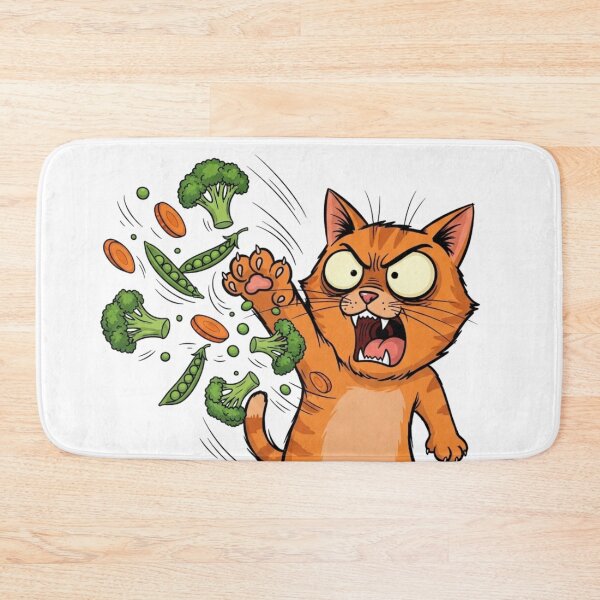 Item preview, Send Help Cat and vegetable  designed and sold by lacarvene.