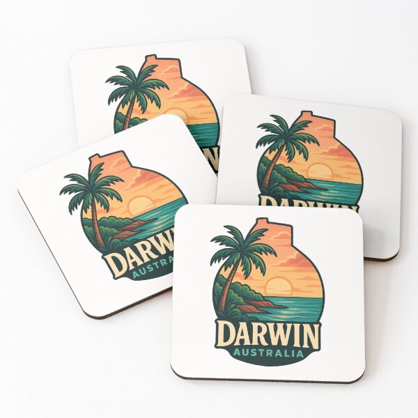 Item preview, Darwin Australia Tropical Sunset Coastline designed and sold by Places On Earth.