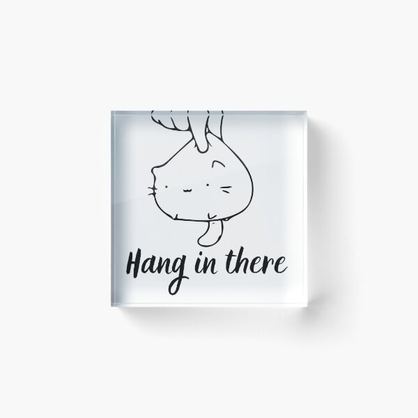 Item preview, Hang in there cat designed and sold by 7BRiver.