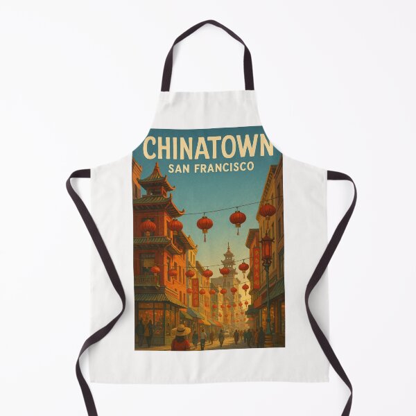 Item preview, Chinatown San Francisco Lantern Street View designed and sold by Places On Earth.