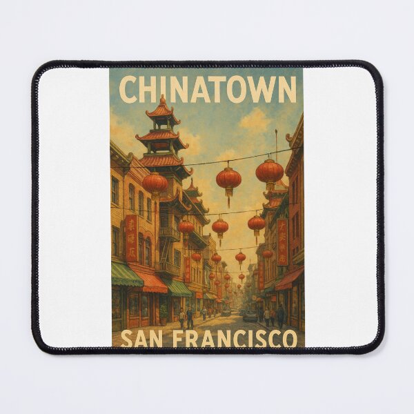 Item preview, Chinatown San Francisco Historic Gate View designed and sold by Places On Earth.