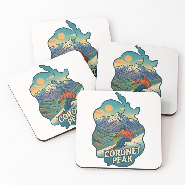 Item preview, Coronet Peak Skiing South Island New Zealand designed and sold by Places On Earth.