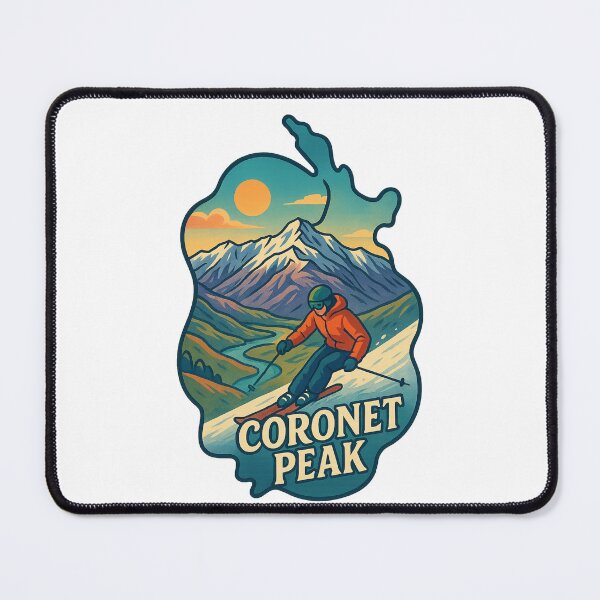 Item preview, Coronet Peak Skiing South Island New Zealand designed and sold by Places On Earth.