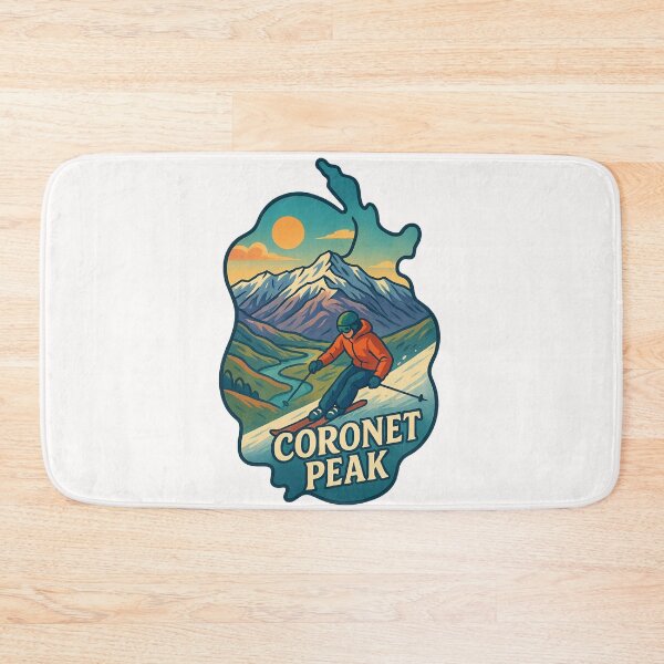 Item preview, Coronet Peak Skiing South Island New Zealand designed and sold by Places On Earth.