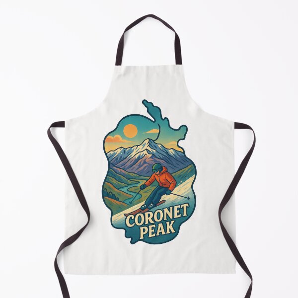 Item preview, Coronet Peak Skiing South Island New Zealand designed and sold by Places On Earth.