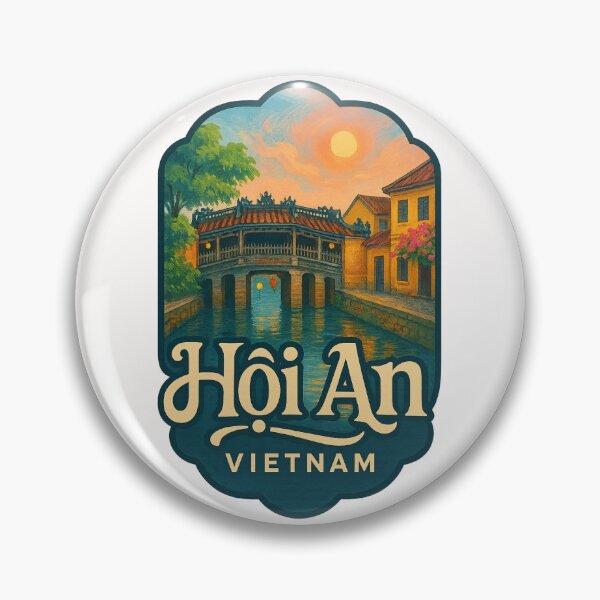 Item preview, Hoi An Ancient Town Japanese Bridge Vietnam designed and sold by Places On Earth.