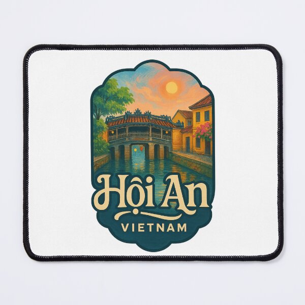 Item preview, Hoi An Ancient Town Japanese Bridge Vietnam designed and sold by Places On Earth.