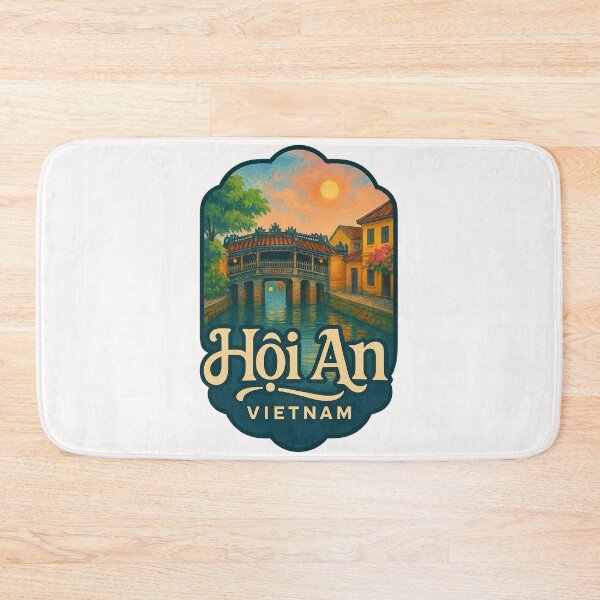 Item preview, Hoi An Ancient Town Japanese Bridge Vietnam designed and sold by Places On Earth.