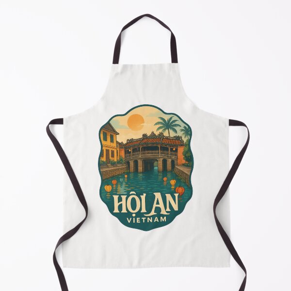 Item preview, Hoi An Japanese Bridge Sunset Vietnam designed and sold by Places On Earth.