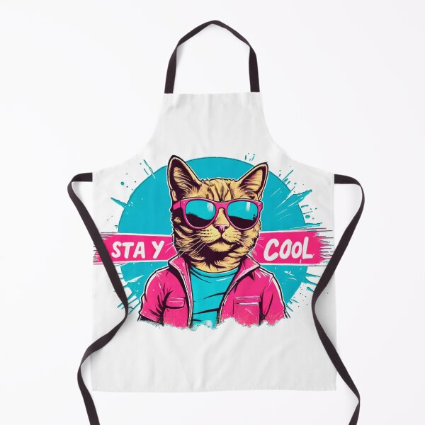 Item preview, "Stay Cool" Cat designed and sold by Framelo.