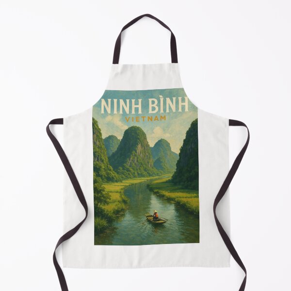 Item preview, Ninh Binh River Valley Karst Mountains Vietnam designed and sold by Places On Earth.