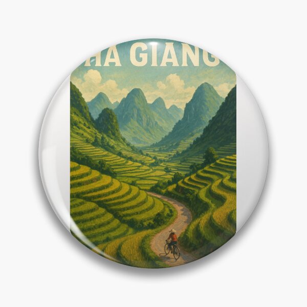 Item preview, Ha Giang Terraced Fields and Mountains Vietnam designed and sold by Places On Earth.