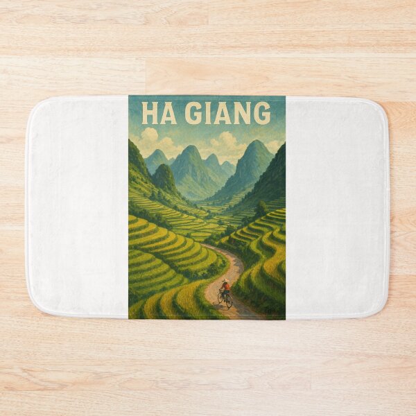Item preview, Ha Giang Terraced Fields and Mountains Vietnam designed and sold by Places On Earth.