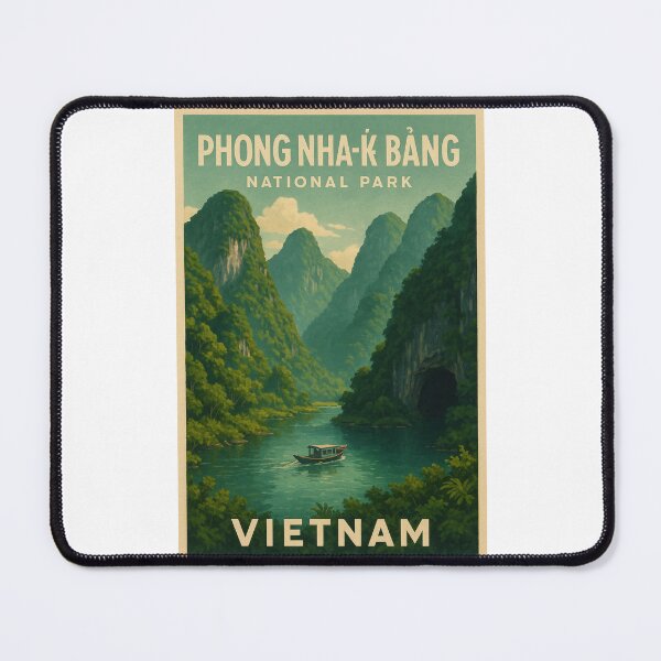 Item preview, Phong Nha-Kẻ Bàng Limestone Mountains Vietnam designed and sold by Places On Earth.