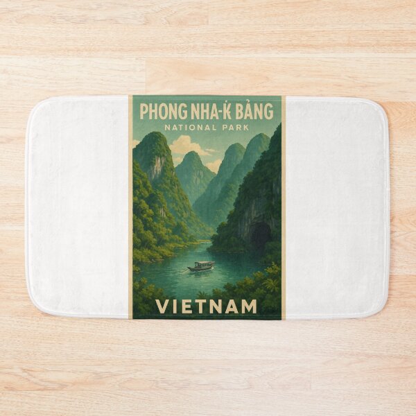 Item preview, Phong Nha-Kẻ Bàng Limestone Mountains Vietnam designed and sold by Places On Earth.