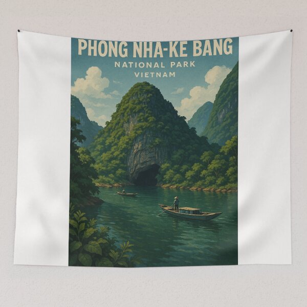 Item preview, Phong Nha-Kẻ Bàng River and Cave Vietnam designed and sold by Places On Earth.