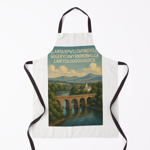 Item preview, Llanfairpwllgwyngyll Stone Bridge North Wales designed and sold by Places On Earth.