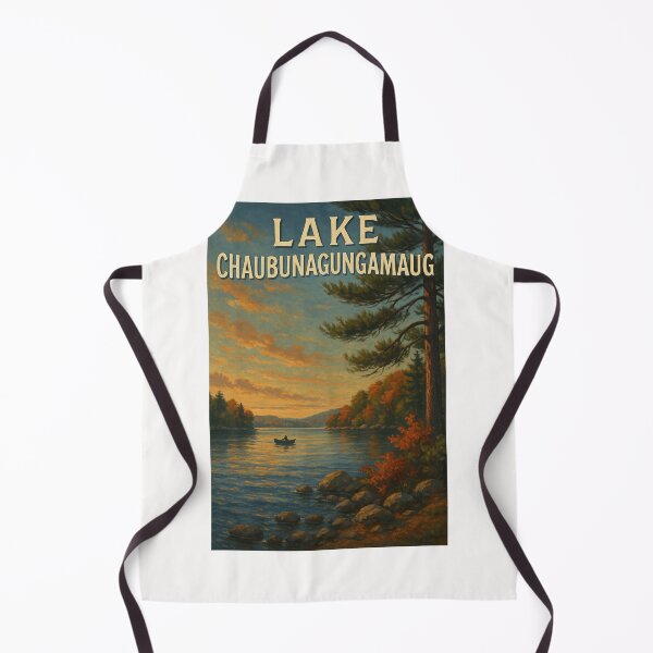 Item preview, Lake Chaubunagungamaug Autumn View Massachusetts designed and sold by Places On Earth.