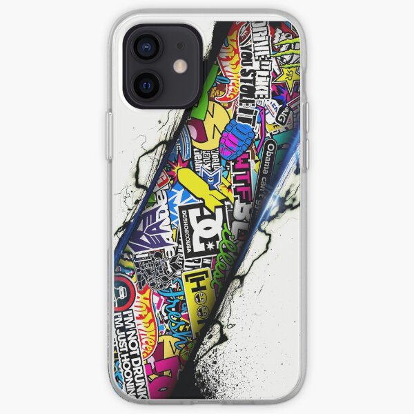 Autocollant Bombe JDM Autocollant Coque souple iPhone