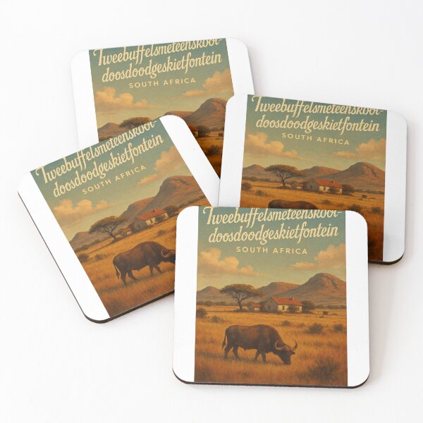 Item preview, Tweebuffelsmeteenskoot South Africa Savannah View designed and sold by Aryabek.