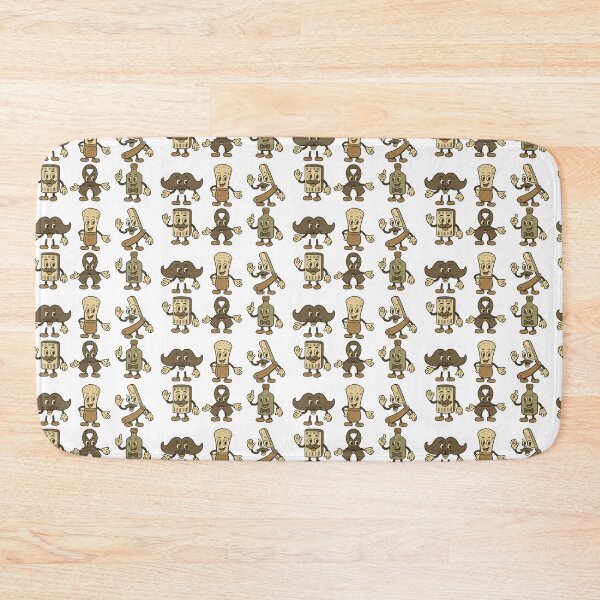 Item preview, Vintage Animated illustration mascots with mustaches and accessories, movember theme. Isolated on transparent background designed and sold by dvoevnore.