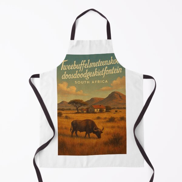 Item preview, Tweebuffelsmeteenskoot South Africa Savannah View designed and sold by Aryabek.