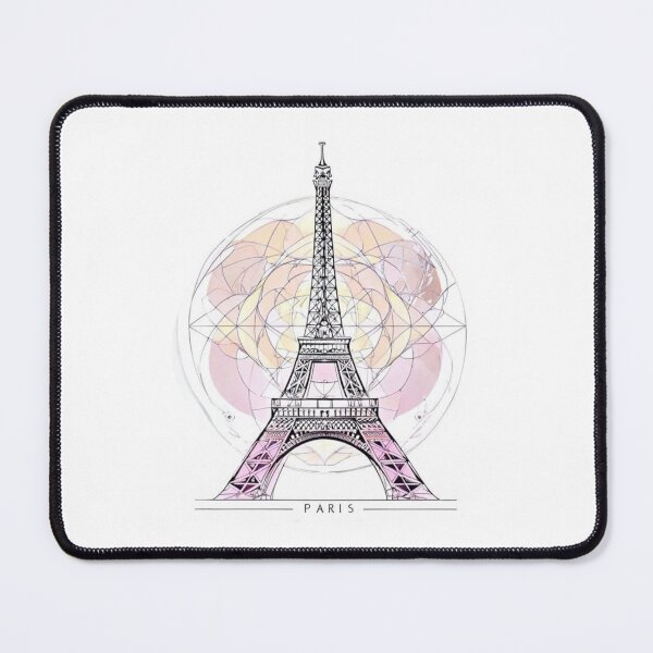 Item preview, Paris Sacred Geometry – Eiffel Tower Mandala Sticker designed and sold by Imaginarium of Chaos falcon88 .