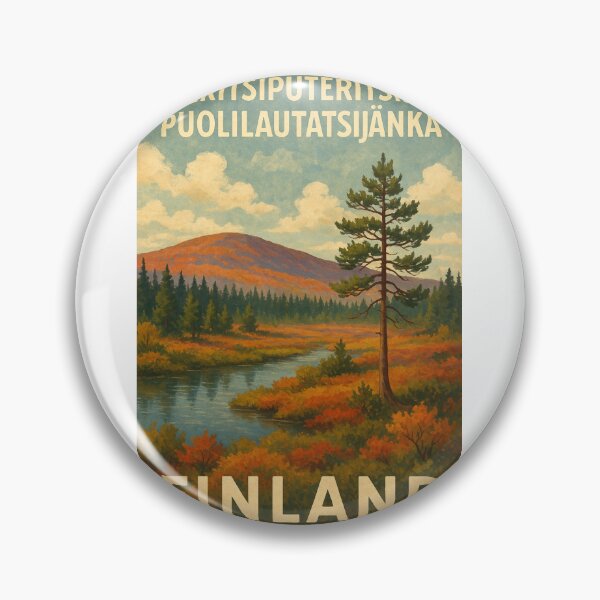 Artikelvorschau, Äteritsiputeritsipu-Puolilautatsijänkä Finnland Herbstlandschaft entworfen und verkauft von Aryabek.