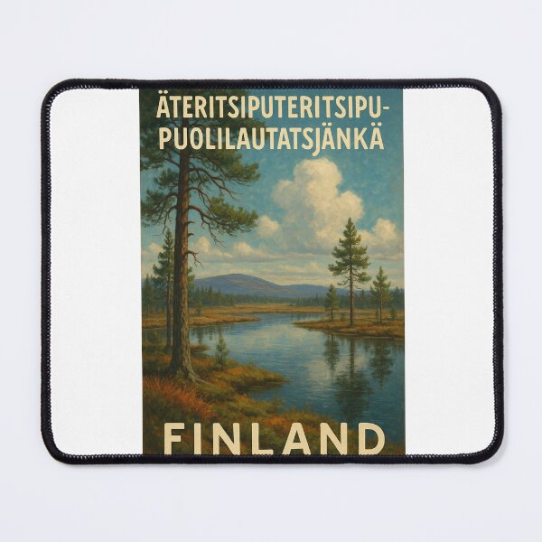 Item preview, Äteritsiputeritsipu-Puolilautatsijänkä Finland Pine Wetlands designed and sold by Aryabek.