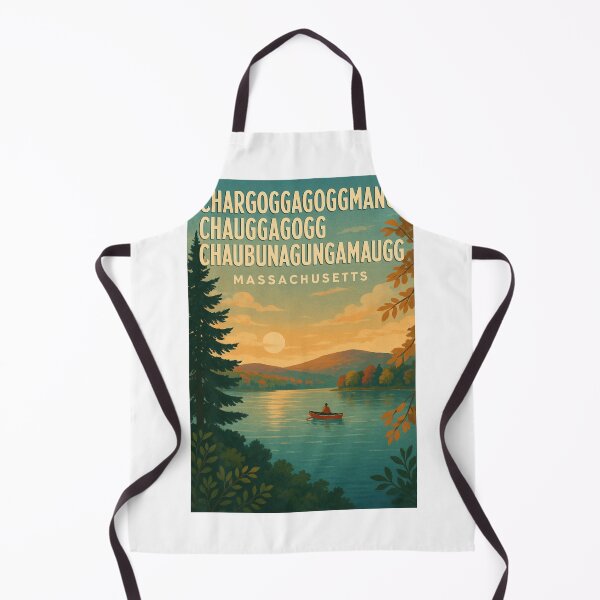 Item preview, Lake Chargoggagoggmanchauggagoggchaubunagungamaugg Sunset Massachusetts designed and sold by Aryabek.