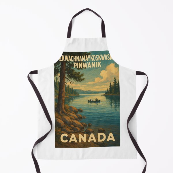 Item preview, Pekwachnamaykoskwaskwaypinwanik Lake Canoe Scene Canada designed and sold by Aryabek.