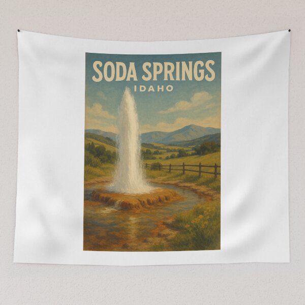 Item preview, Soda Springs Geyser Daytime View Idaho designed and sold by Aryabek.