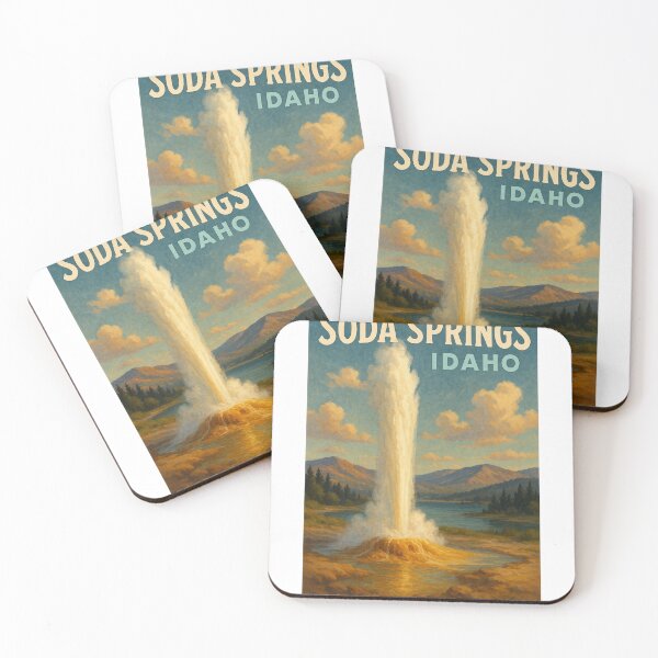 Item preview, Soda Springs Geyser Sunset View Idaho designed and sold by Aryabek.