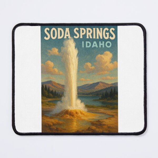 Item preview, Soda Springs Geyser Sunset View Idaho designed and sold by Aryabek.