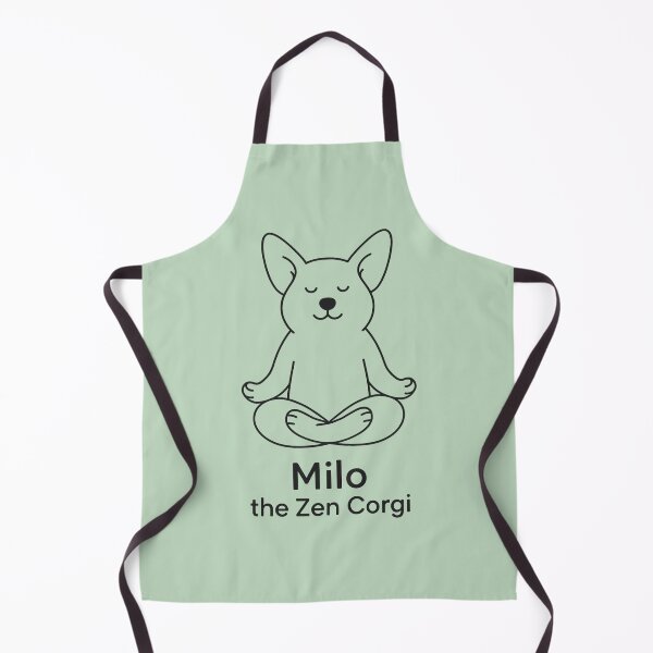 Item preview, Milo the Zen Corgi – Minimalist Line Art Dog Design designed and sold by Meandmyshop.