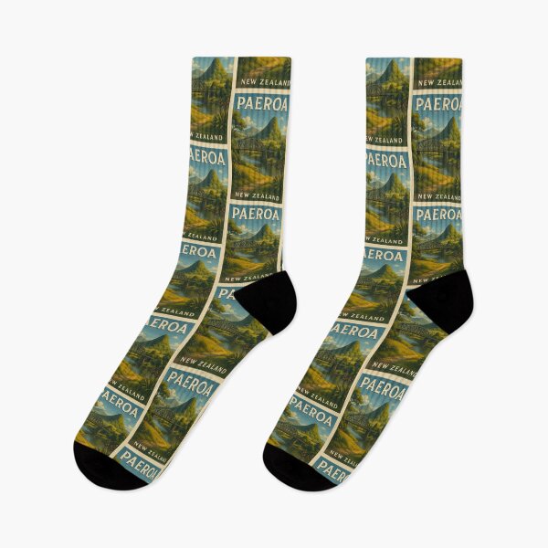 Item preview, Paeroa New Zealand River Bridge and Hills designed and sold by Aryabek.