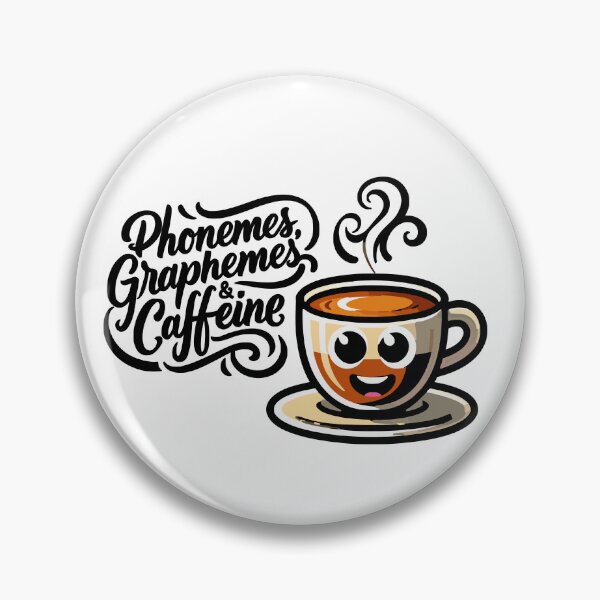 Item preview, Phonemes Graphemes And Caffeine  Reading Teacher  designed and sold by LaughLine Design.