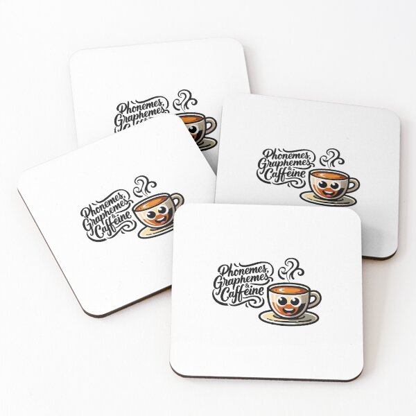 Item preview, Phonemes Graphemes And Caffeine  Reading Teacher  designed and sold by LaughLine Design.
