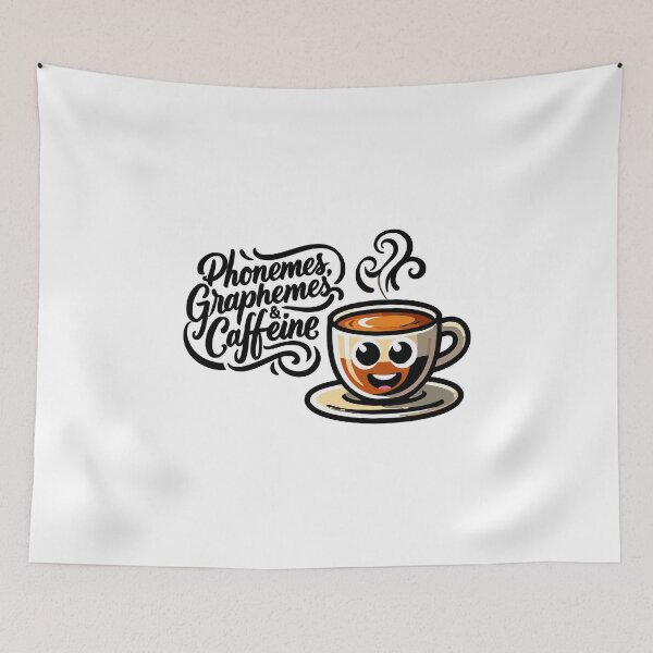 Item preview, Phonemes Graphemes And Caffeine  Reading Teacher  designed and sold by LaughLine Design.