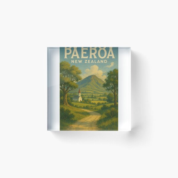 Item preview, Paeroa New Zealand Church and Countryside designed and sold by Aryabek.
