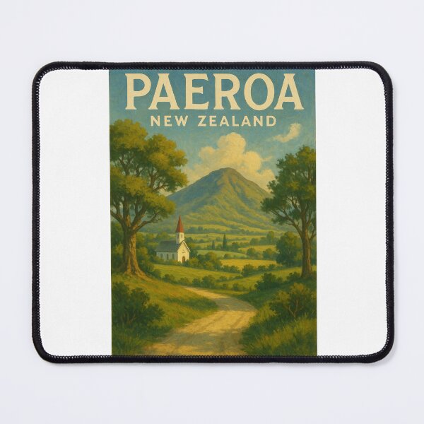 Item preview, Paeroa New Zealand Church and Countryside designed and sold by Aryabek.