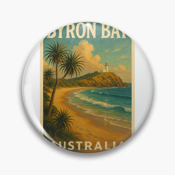 Item preview, Byron Bay Australia Lighthouse and Coastline designed and sold by Aryabek.