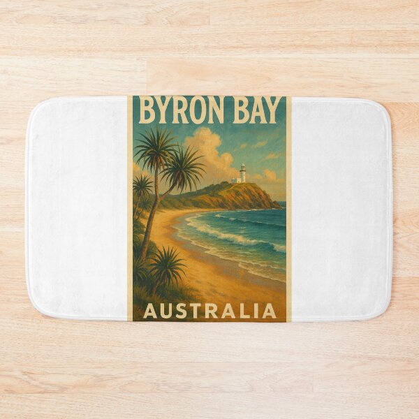 Item preview, Byron Bay Australia Lighthouse and Coastline designed and sold by Aryabek.