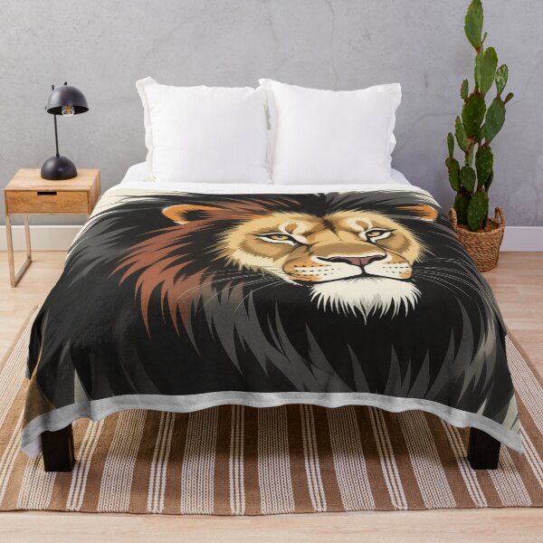 Item preview, Zen Ink Wash Lion designed and sold by xArchGoDx.