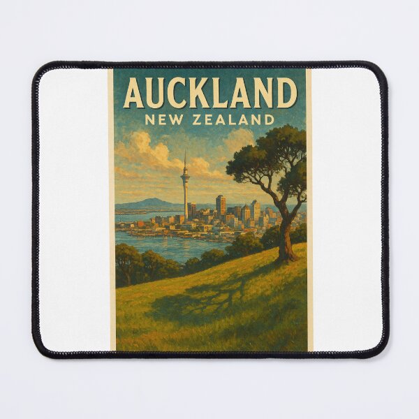 Item preview, Auckland New Zealand Skyline from Mount Eden designed and sold by Aryabek.