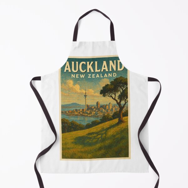 Item preview, Auckland New Zealand Skyline from Mount Eden designed and sold by Aryabek.