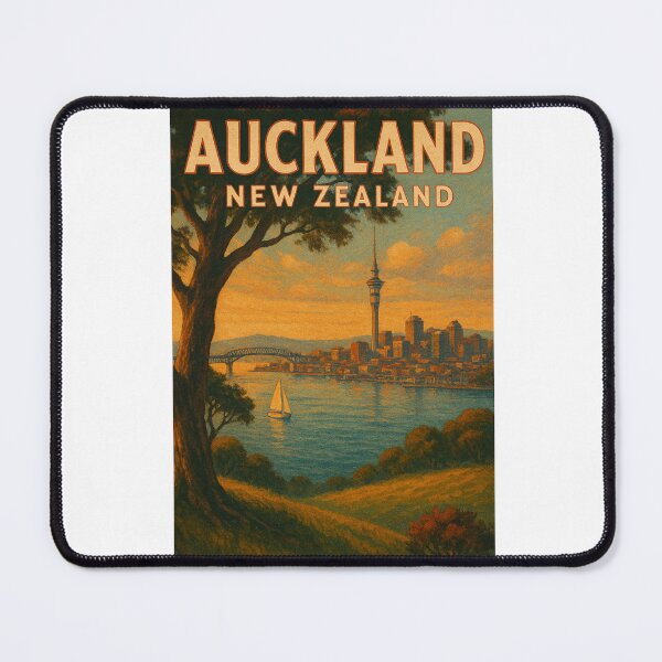 Item preview, Auckland New Zealand Harbour Bridge Sunset designed and sold by Aryabek.